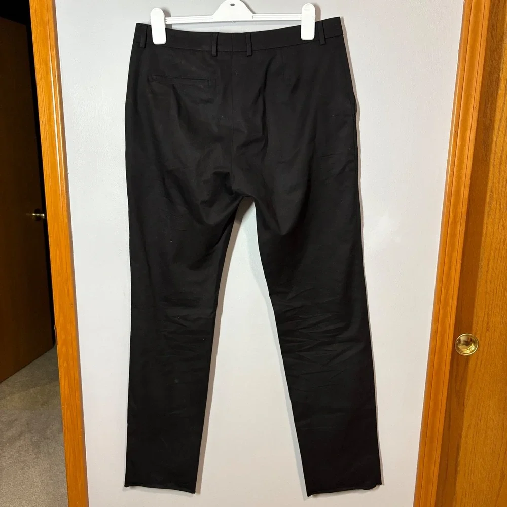 LOUIS VUITTON Uniforms Black‎ Pants Organic Farming Made In Romania size 50